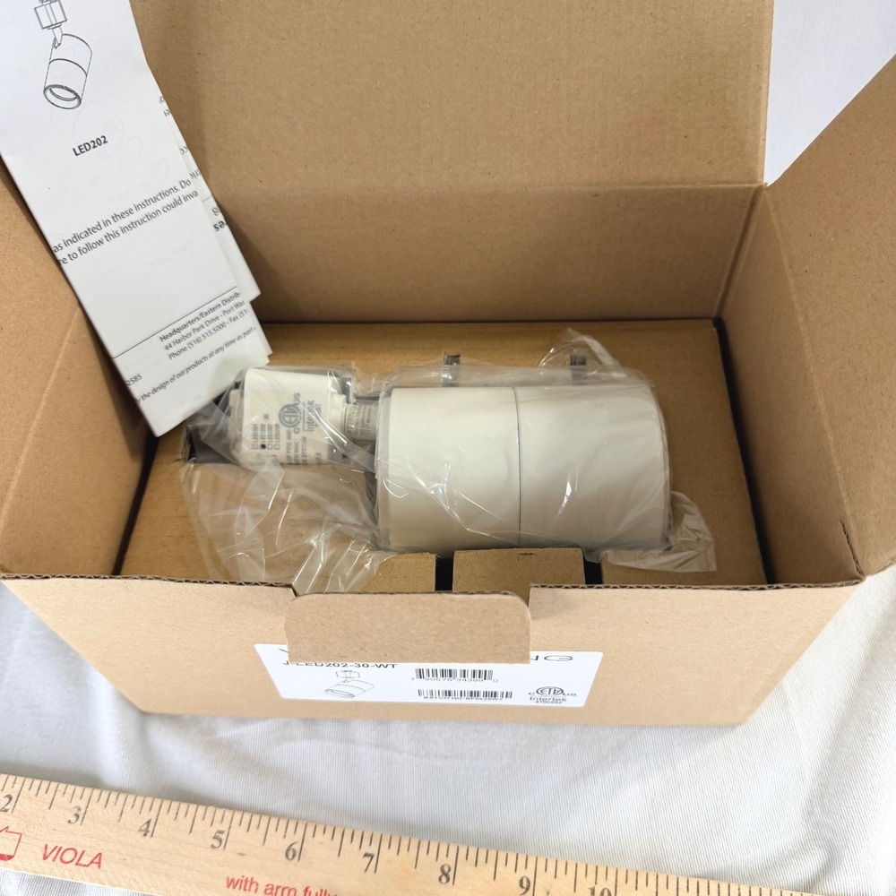 WAC Lighting J-LED202-30-WT LED Track Head White J-Series Track Light New - Picture 4 of 4